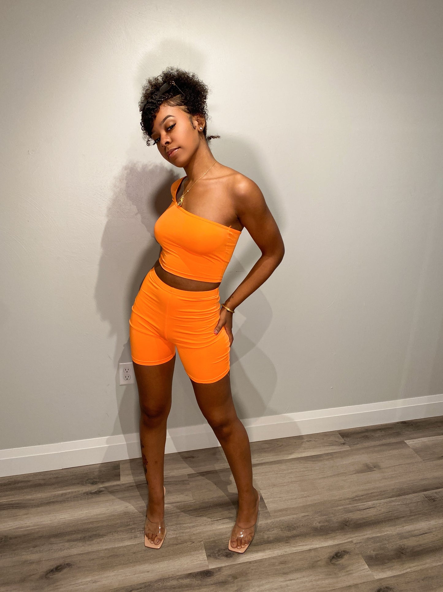 Biker short set