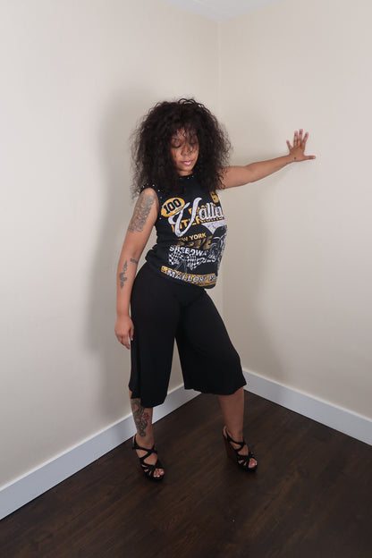 Body language gaucho pants