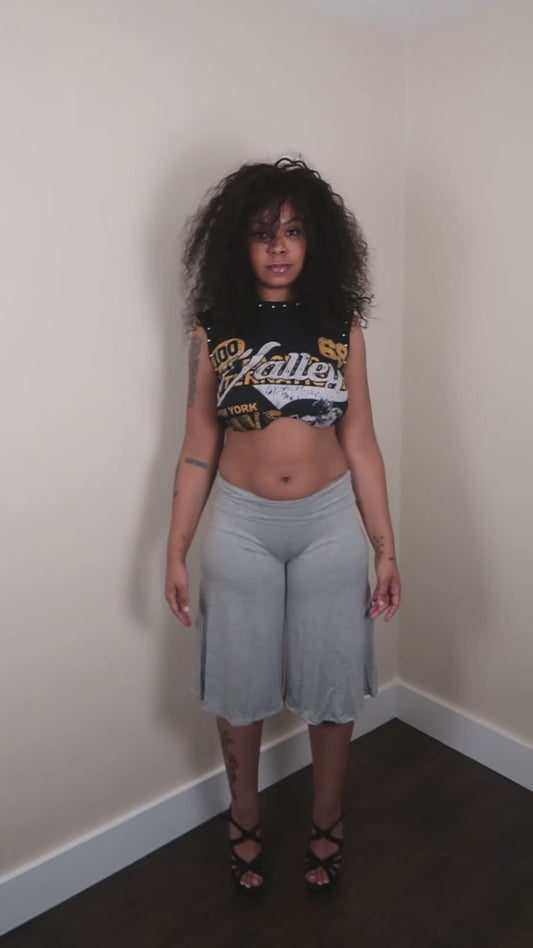 Body language gaucho pants